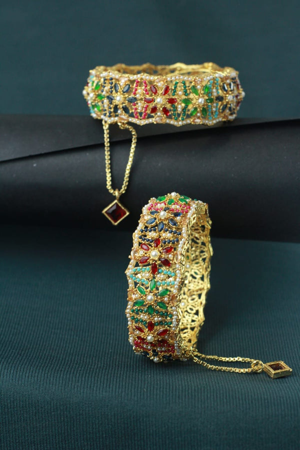 Multi-Gemstone Bangles