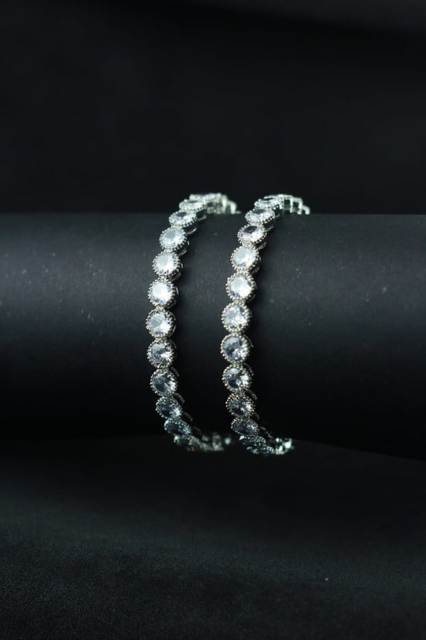 Crystal Halo Bangle